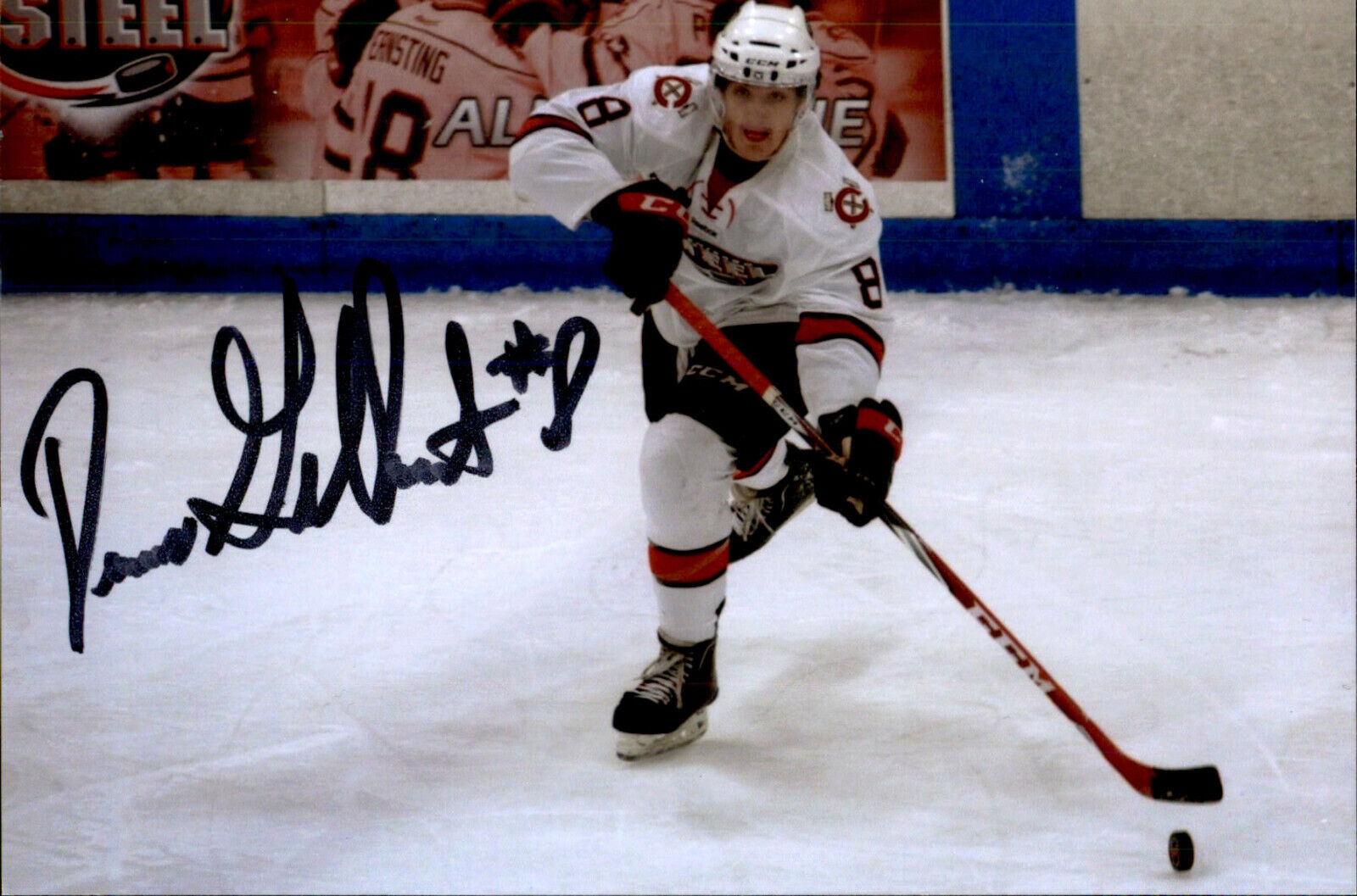 Dennis Gilbert SIGNED autographed 4x6 Photo Poster painting CHICAGO STEEL / COLORADO AVALANCHE