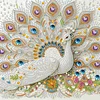 (Pre-Framed)Peacock-Special Shape Diamond Painting Kit(25x25cm)