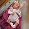 12"&16" Newborn Sleeping Full Solid Platinum Silicone Baby Doll Cherylwith Chubby Cheek & Flexible Limbs That Just Like A Real Baby - RBBI-Myrebornbabydoll® 