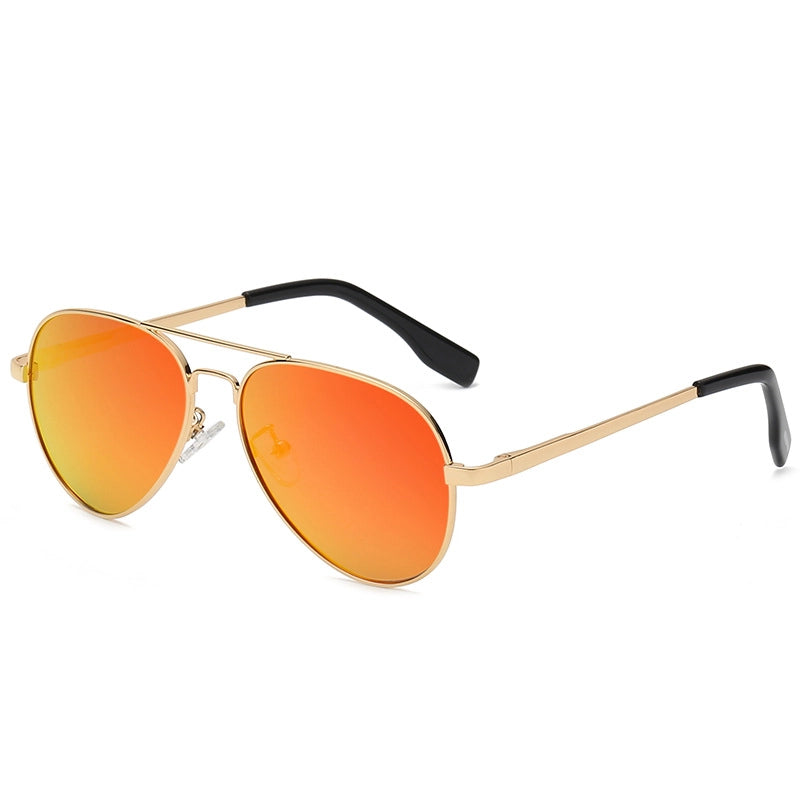 Retro Solid Color Tac Toad Glasses Full Frame Women’s Sunglasses