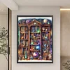 Planetary Bookshelf-11CT Stamped Cross Stitch 50*65cm/19.69*25.59in(Big Size)