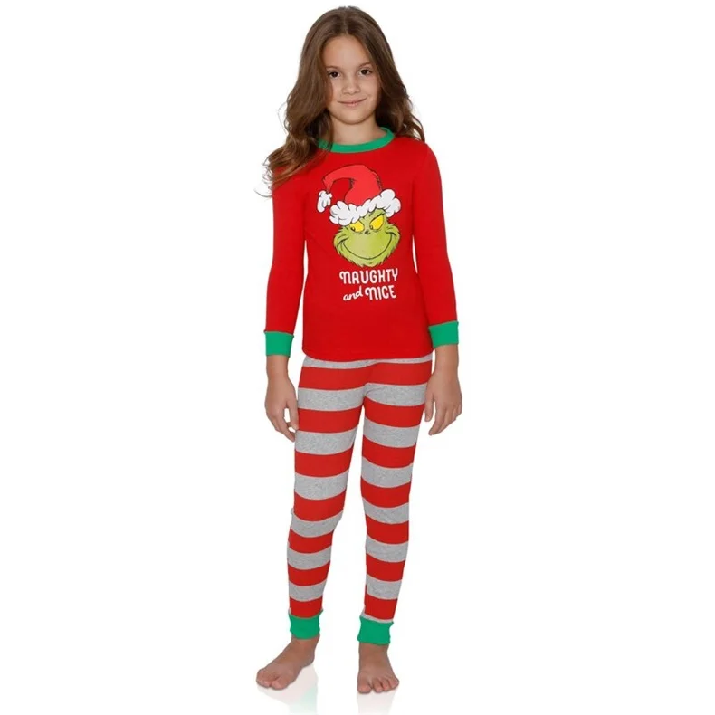 Family Matching The Grinch Pajamas Set