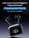 Wireless BT 5.4 Real Time Translator Earbuds 144 Languages Voice Translator