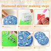 DIY Crystal Diamond Mirror Portable Datura Kit