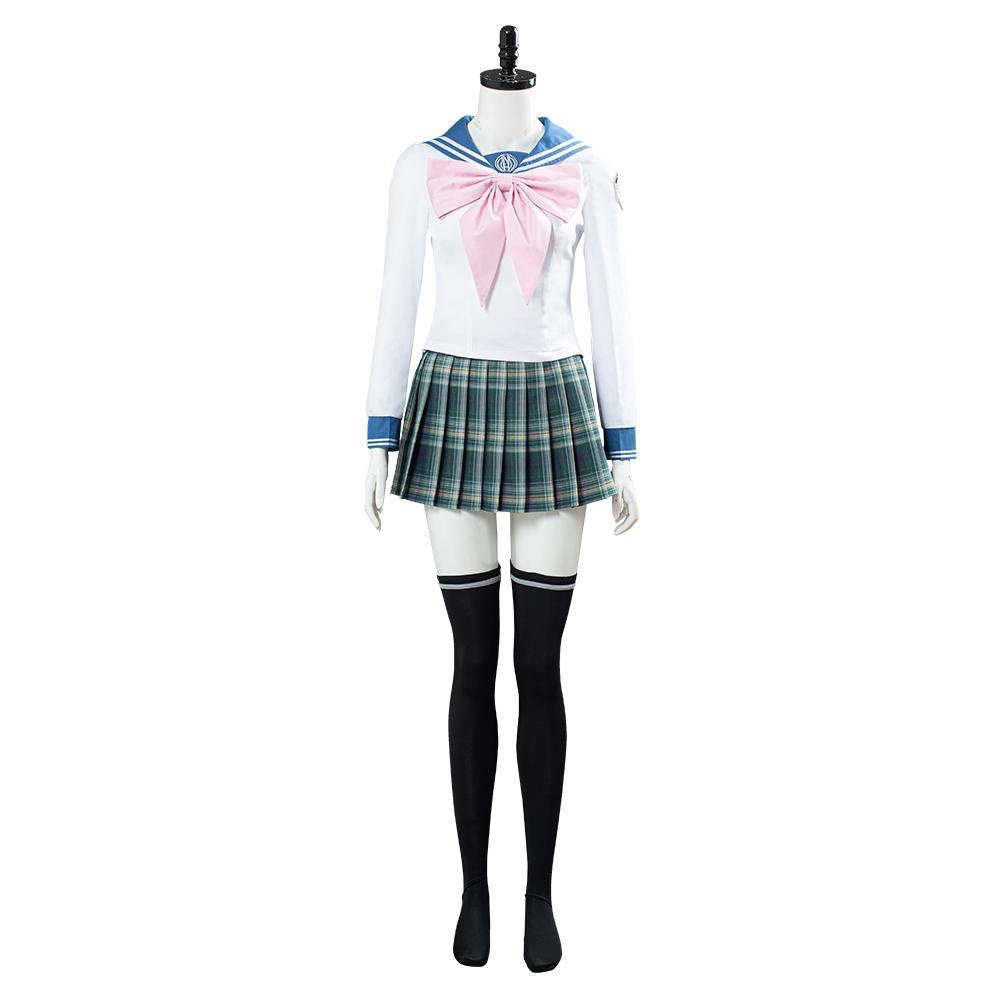 Danganronpa 3 Sayaka Maizono Women Uniform Dress Outfit Halloween Carnival Costume Cosplay Costume