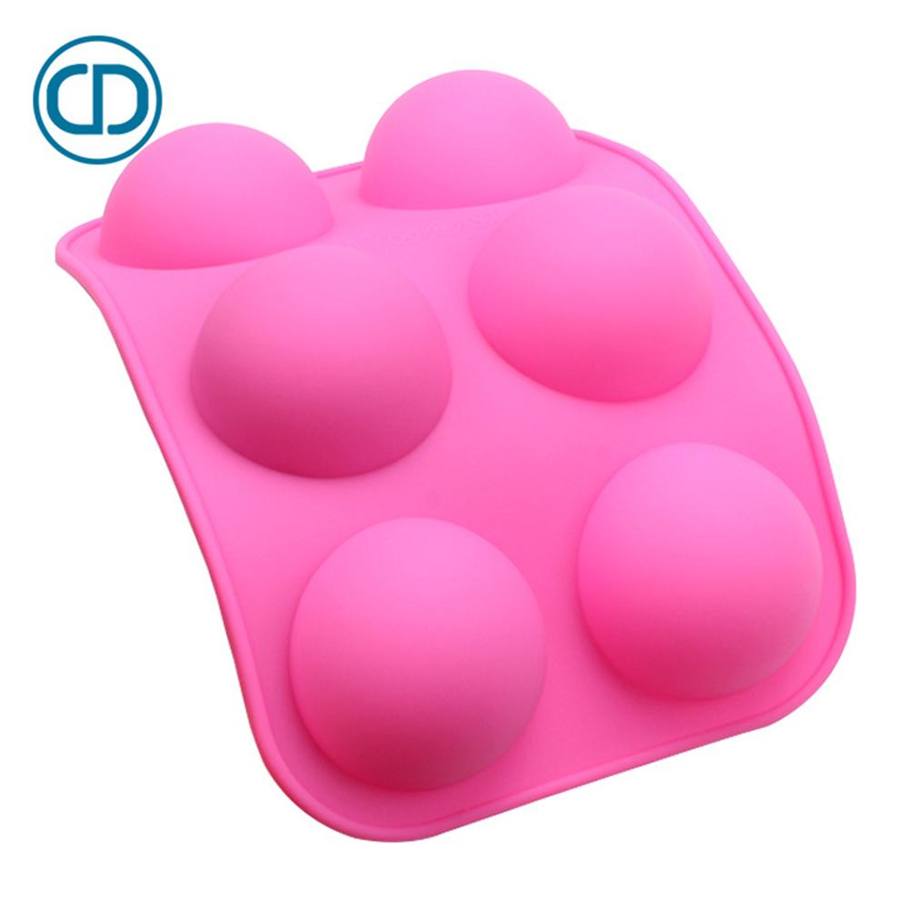 

6 Cavity Silicone Mold Cake Chocolate Non-stick DIY Mould Kitchen Tools, 501 Original