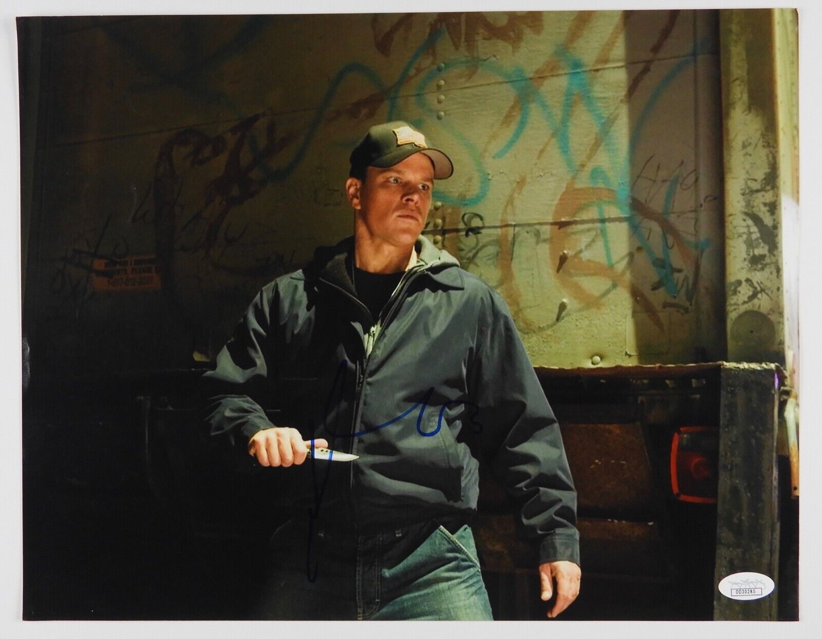 Matt Damon JSA Autograph Signed Photo Poster painting 11 x 14