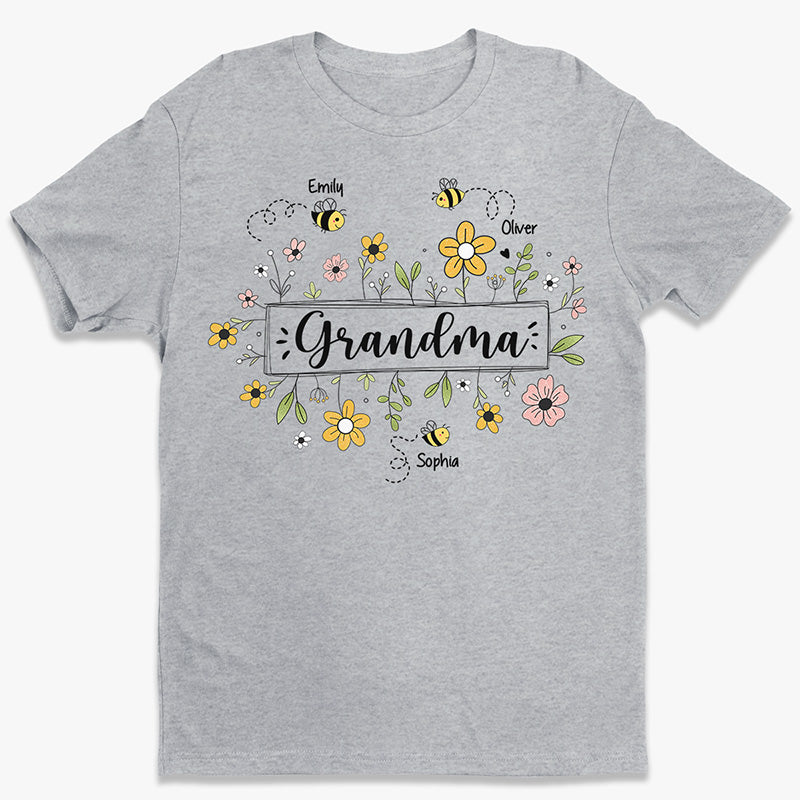 Loveyoufancy A Mother's Arms Are Made Of Tenderness - Family Personalized Custom Unisex T-shirt, Hoodie, Sweatshirt - Gift For Mom, Grandma