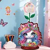 2026-2027 Unicorn Wooden DIY 5D Diamond Painting Calendar