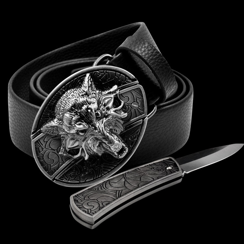 Metal Leather Belt (Protect Yourself) | 168DEAL