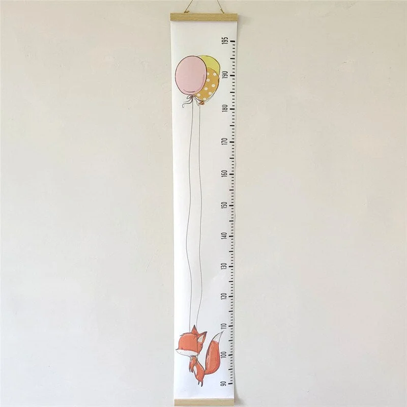 INS Nordic Baby Height Ruler Wooden Wall Hanging Child Kids Growth Chart Height Record Measure Ruler Home Decorative Photo Props