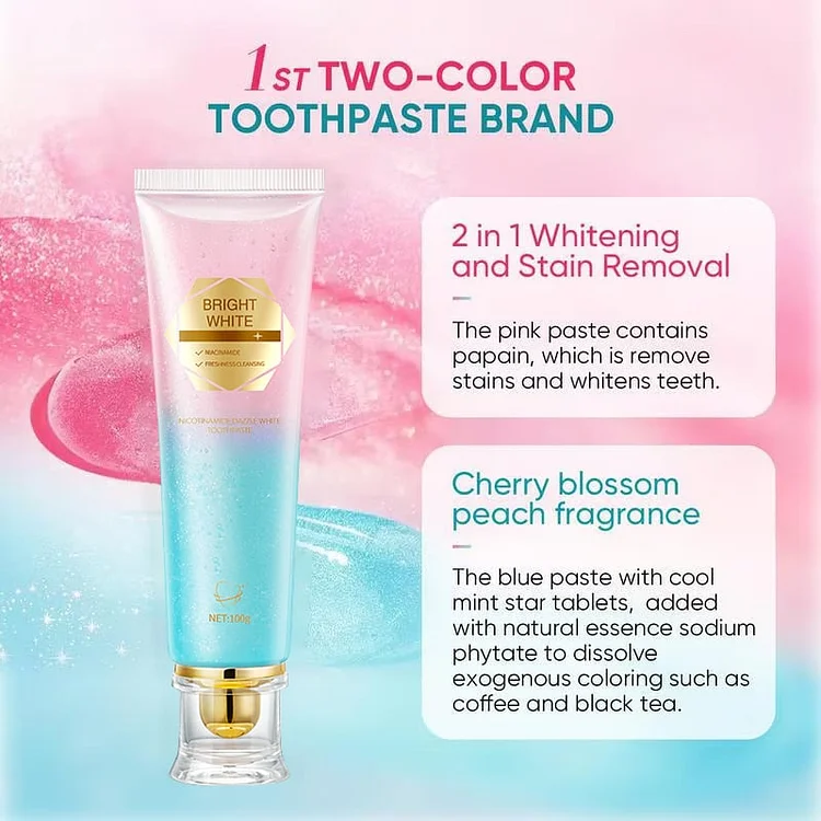 🦷 Niacinamide Whitening Toothpaste - For Healthier, Whiter Teeth!
