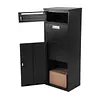 [US Local Warehouse] Galvanized Steel Large Package Drop Boxes Anti-Theft Lockable for Porch Curbside