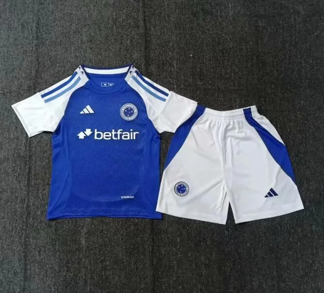 25/26 Cruzeiro Home Jersey for Kids