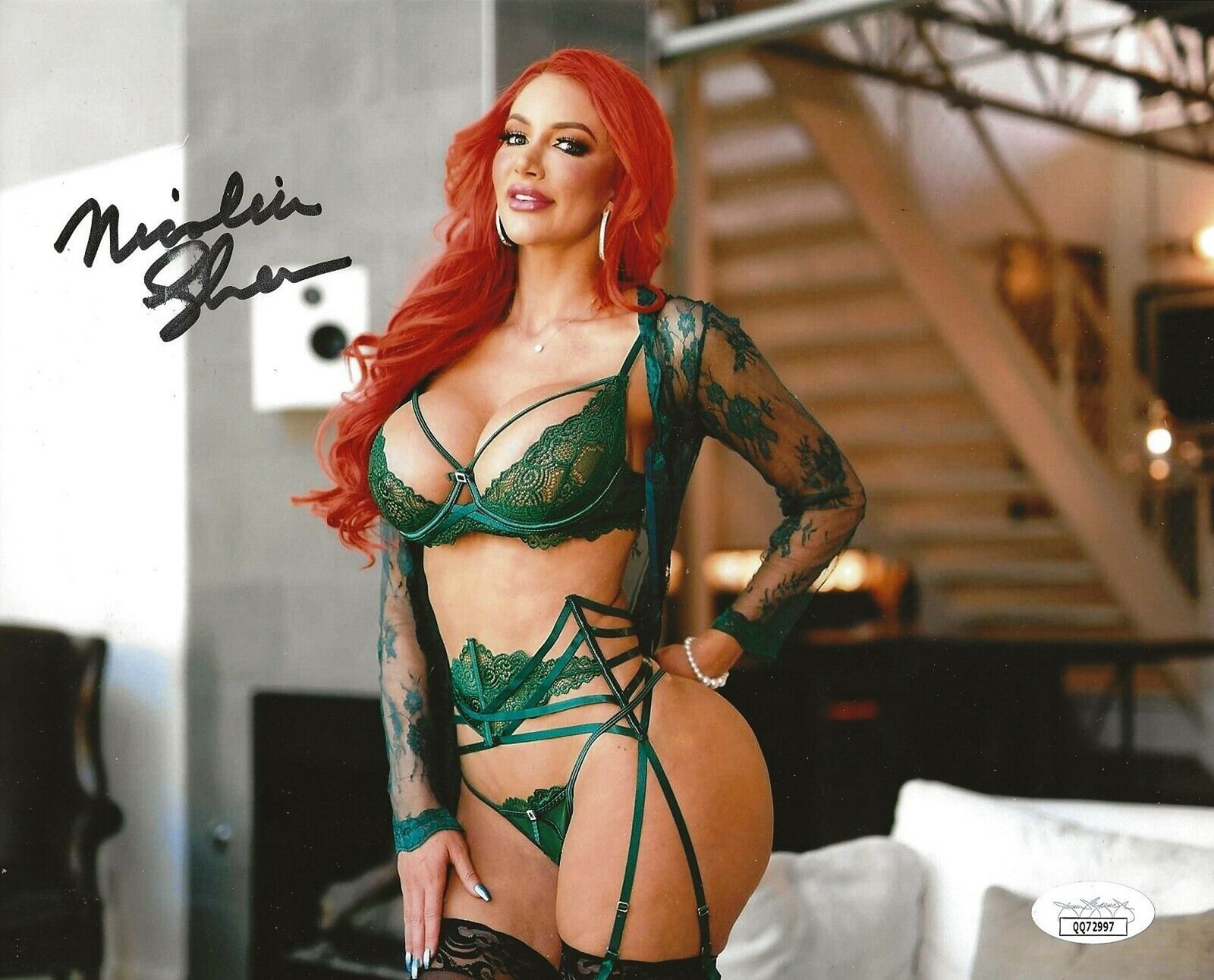 Nicolette Shea Adult Video Star signed Hot 8x10 Photo Poster painting autographed 17 JSA