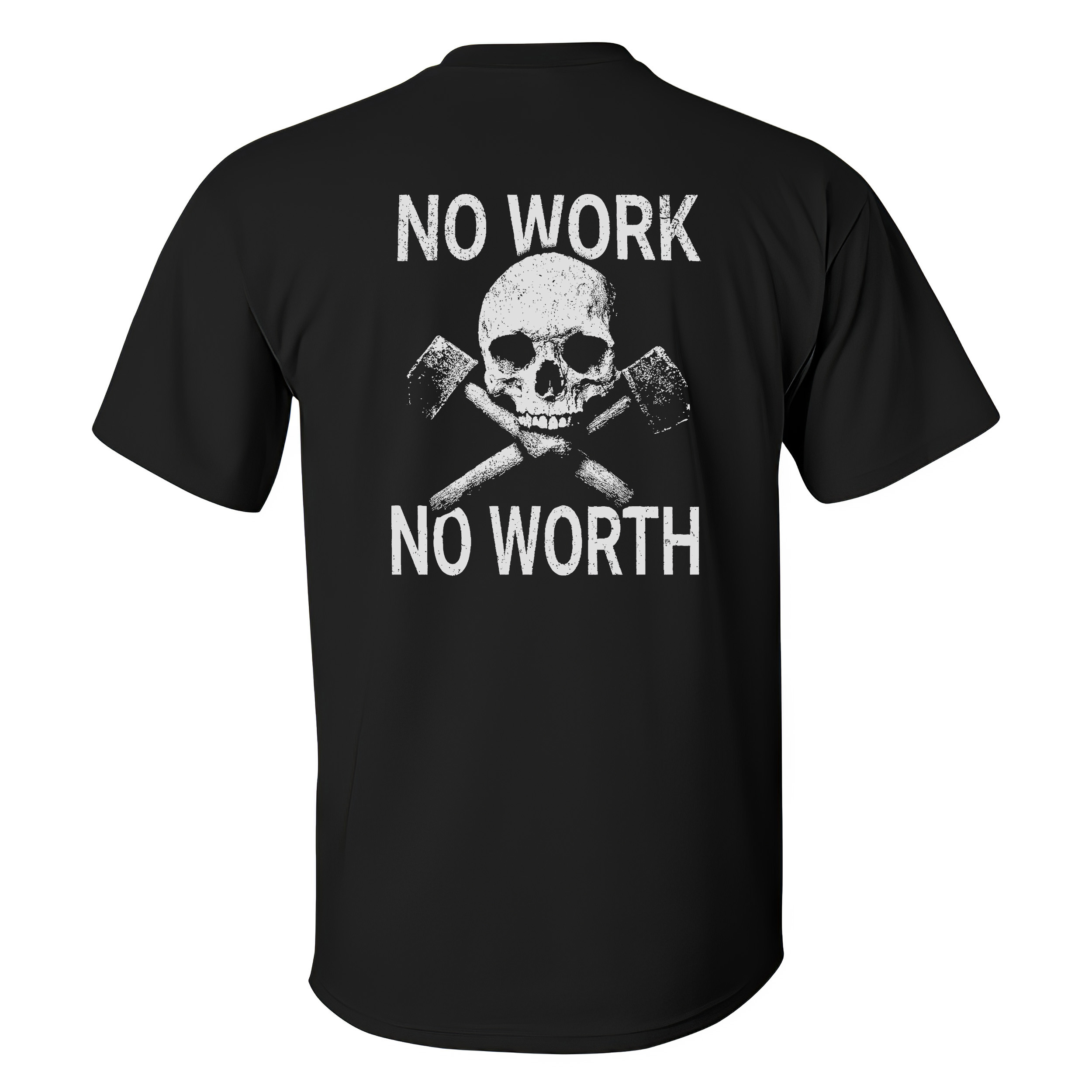 No Work No Worth T-shirt - Livereid