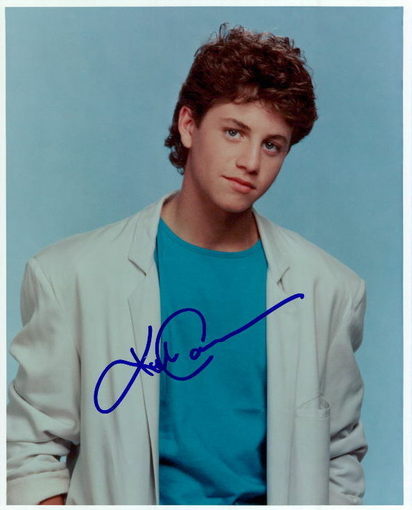 Kirk Cameron (Vintage) signed 8x10 Photo Poster painting In-person