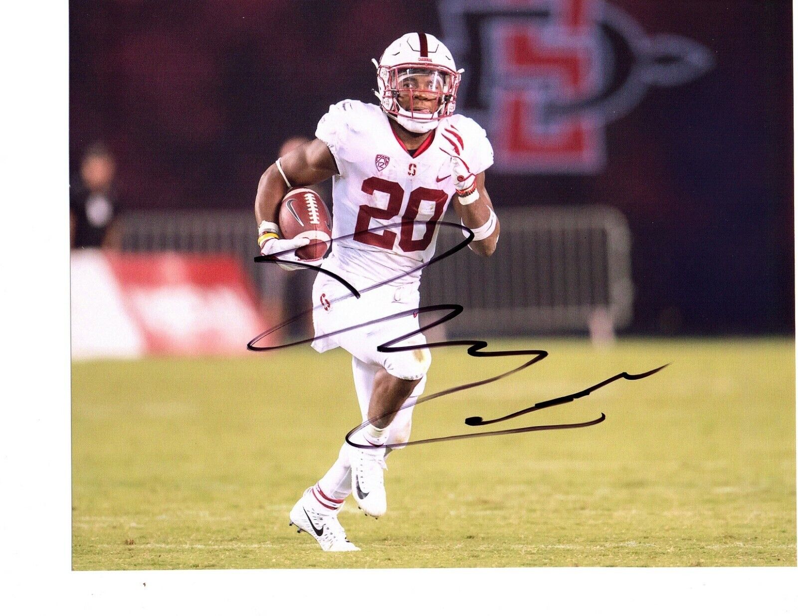 Bryce Love Stanford Cardinal Signed autographed 8x10 football Photo Poster painting 2019 NFL b