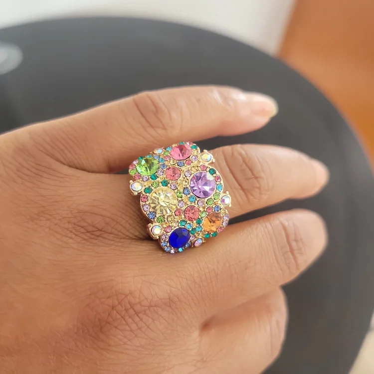 Multi Color Stretchable Ring