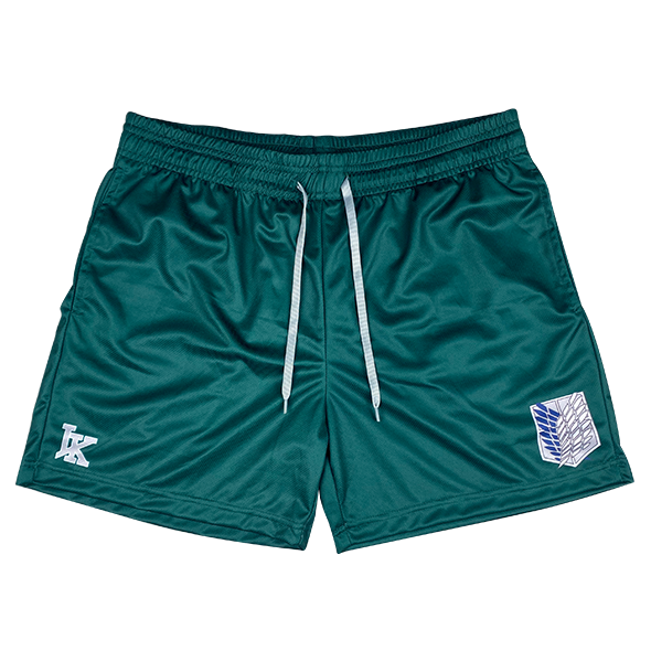 Wings of Freedom Shorts - Green