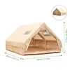 [US Local Warehouse] Inflatable Camping Tent with Pump Waterproof Windproof Blow Up Tent for Outdoors