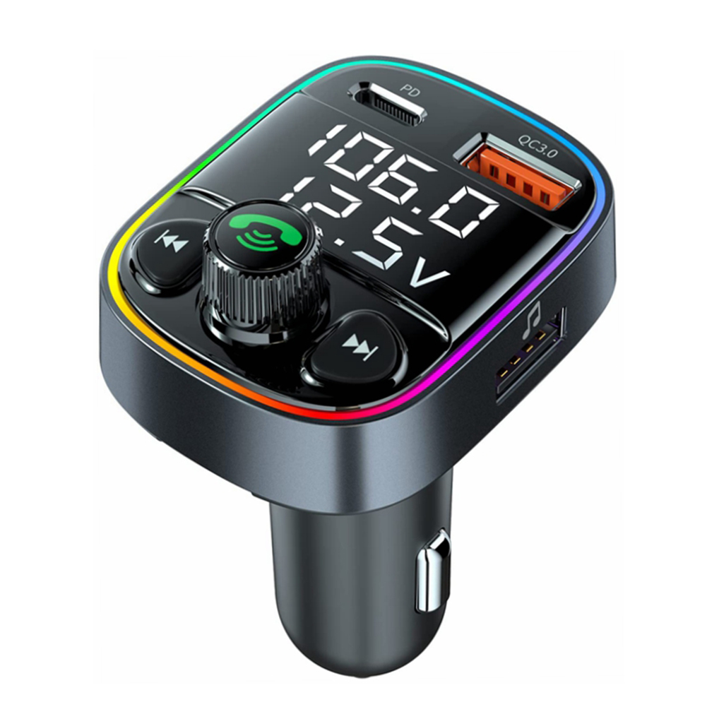 

C87B PD QC3.0 Charger MP3 Bluetooth-compatible 5.0 FM Car Auto Music Player, 501 Original
