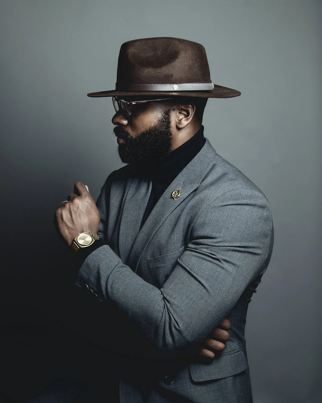 Geoffery Fedora [Fast shipping and box packing]