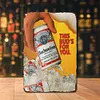 Bi&egrave;re Budweiser - Panneaux en &eacute;tain m&eacute;tallique(20*30cm/30*40cm)