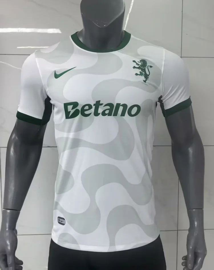 2025-26 New Season-Sporting Lisbon away jerseys-Fans Edition