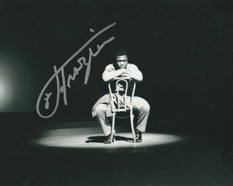 BOXING LEGEND SMOKIN' JOE FRAZIER SIGNED 8x10 Photo Poster painting #2 EXACT PROOF
