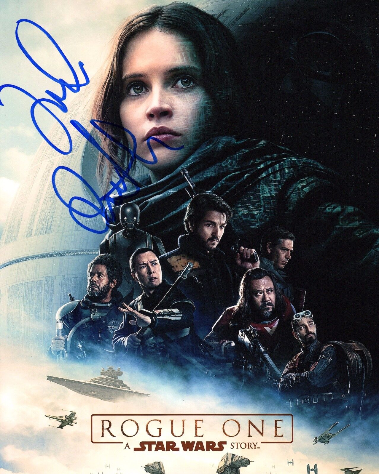 GFA Rogue One * JACK ROTH * Signed Autograph 8x10 Photo Poster painting PROOF J2 COA