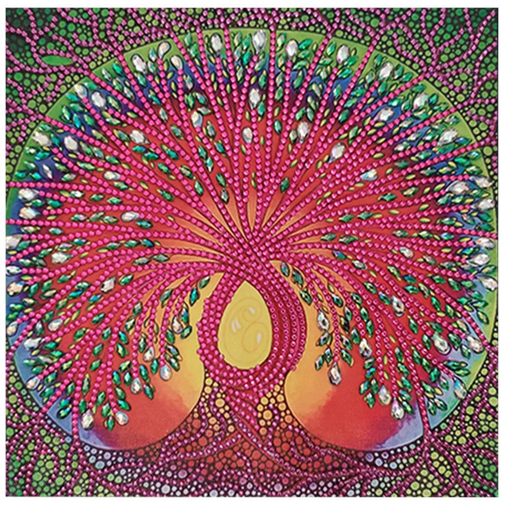 Partial Special Shaped Diamond Painting Tree Kit Wall Art