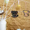 6pcs DIY Diamond Painting Double Sided Keychains - Tiger Cat、[Everydayedeals]