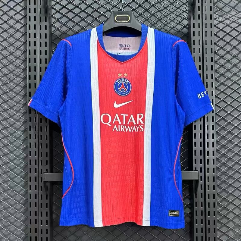 2026/2027 Player Version Psg Paris Saint Germain Home Football Shirt 2 stars（The player version jersey is a bit tight, please pay attention to the size selection）