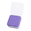 50Pcs Glue Wiping Cloth Soft Glue Remover Pads(Purple)