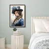 (40*60cm)Lady - Full Round Drill Diamond Painting
