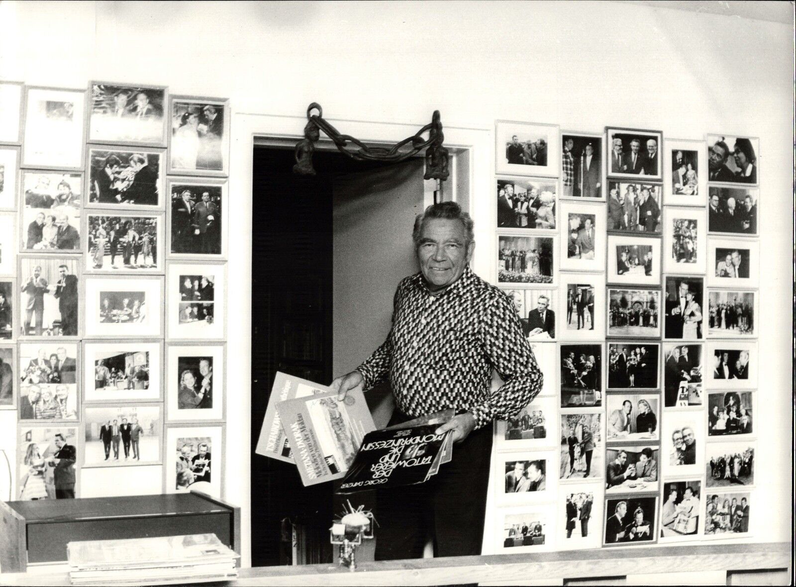 Peter Frankenfeld - Vintage Press Photo Poster painting Norbert Unfried (U-5866