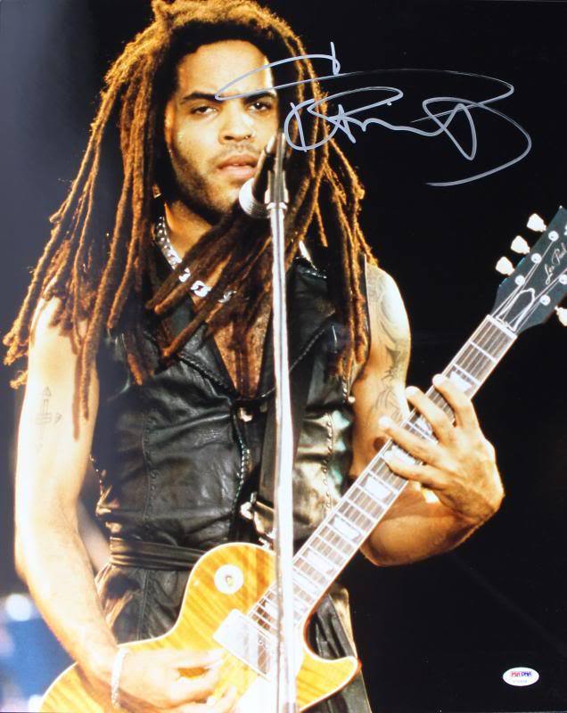 Lenny Kravitz Signed Authentic 16X20 Photo Poster painting Autographed PSA/DNA #U70526