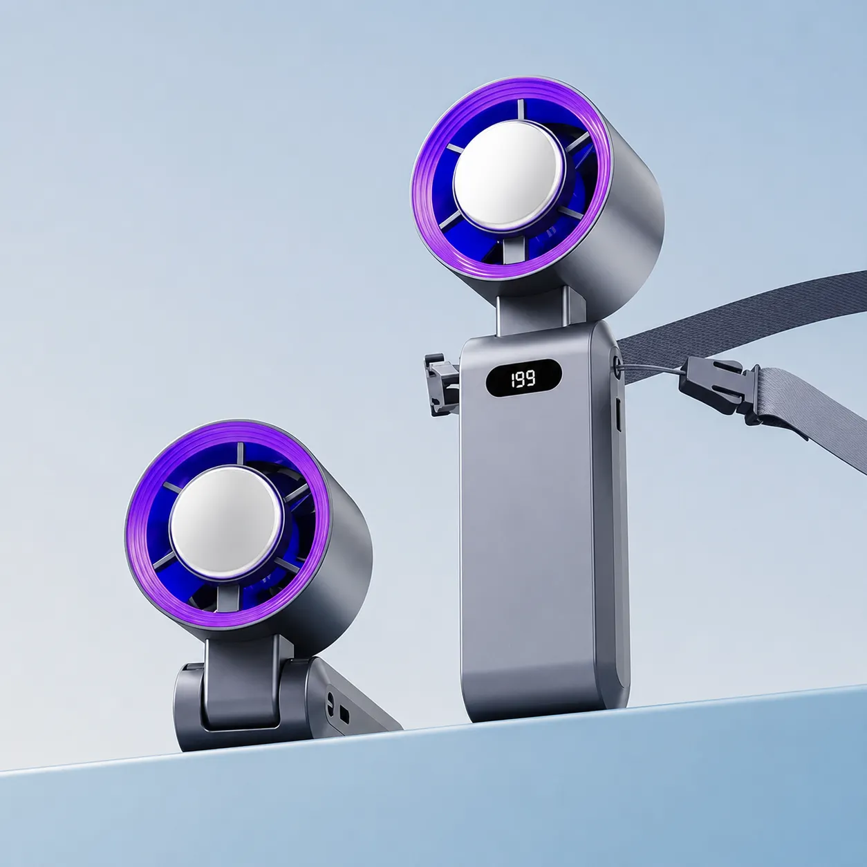 🌬️❄️ Portable Turbo Fan &ndash; Stay cool without air conditioning 🧊