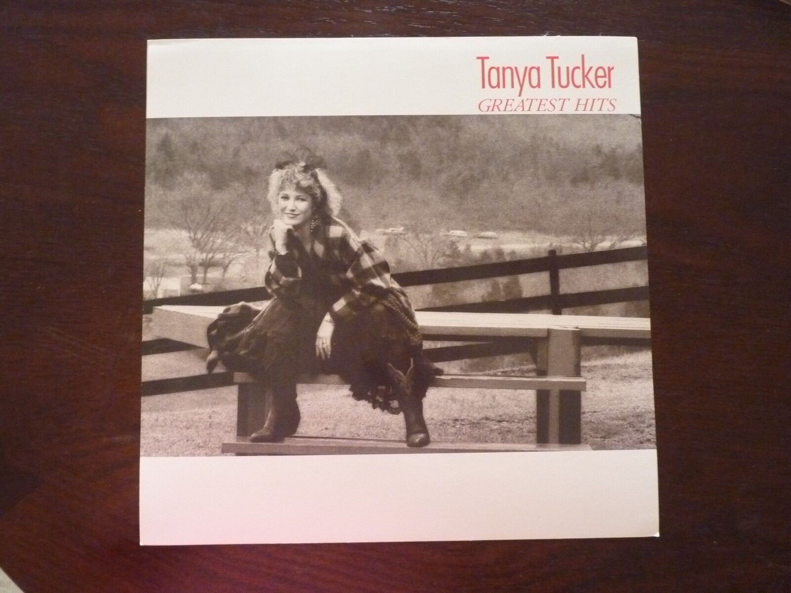 Tanya Tucker Greatest Hits LP Record Photo Poster painting Flat 12X12 Poster