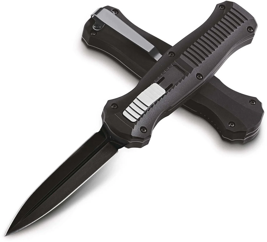 🎄Infidel D/E Dagger OTF Automatic Knife -Buy 2 Free Shipping