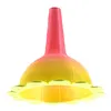 Gradient Color Diamond Painting Organizer Funnel Morning Glory Design Portable Drill Funnel for DIY Craft Easy Transfer Tools (Style B)