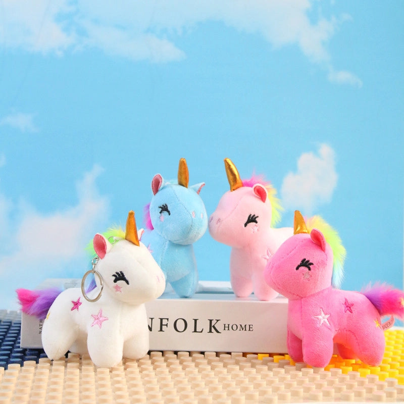 Cyber Celebrant Plush Pendant Cute Pony Plush Toy Small Mini Pendant Bag Keychain Pendant