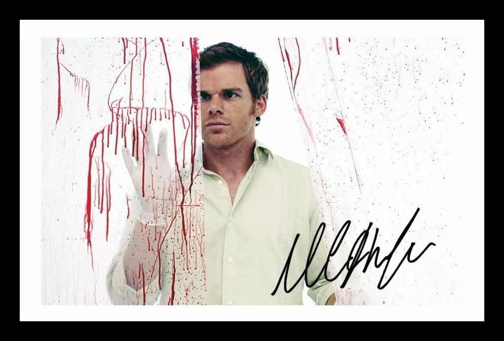 Michael C Hall - Dexter Autograph Signed & Framed Photo Poster painting 1