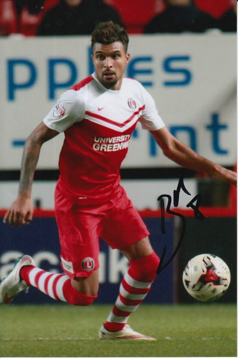 CHARLTON ATHLETIC HAND SIGNED FREDERIC BULOT 6X4 Photo Poster painting 2.