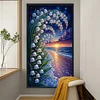 Seaside Flowers - Diamond Painting - Full Round Drill (Canvas|40*70cm)