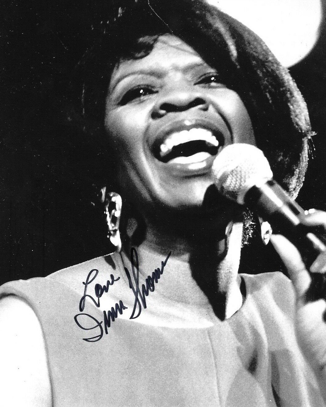 * IRMA THOMAS * signed 8x10 Photo Poster painting * SOUL QUEEN OF NEW ORLEANS * COA * 7