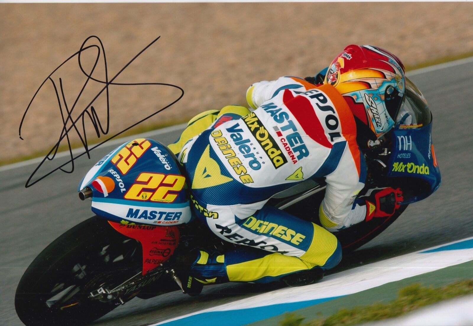 Pablo Nieto Hand Signed Photo Poster painting 12x8 125cc MotoGP 2.