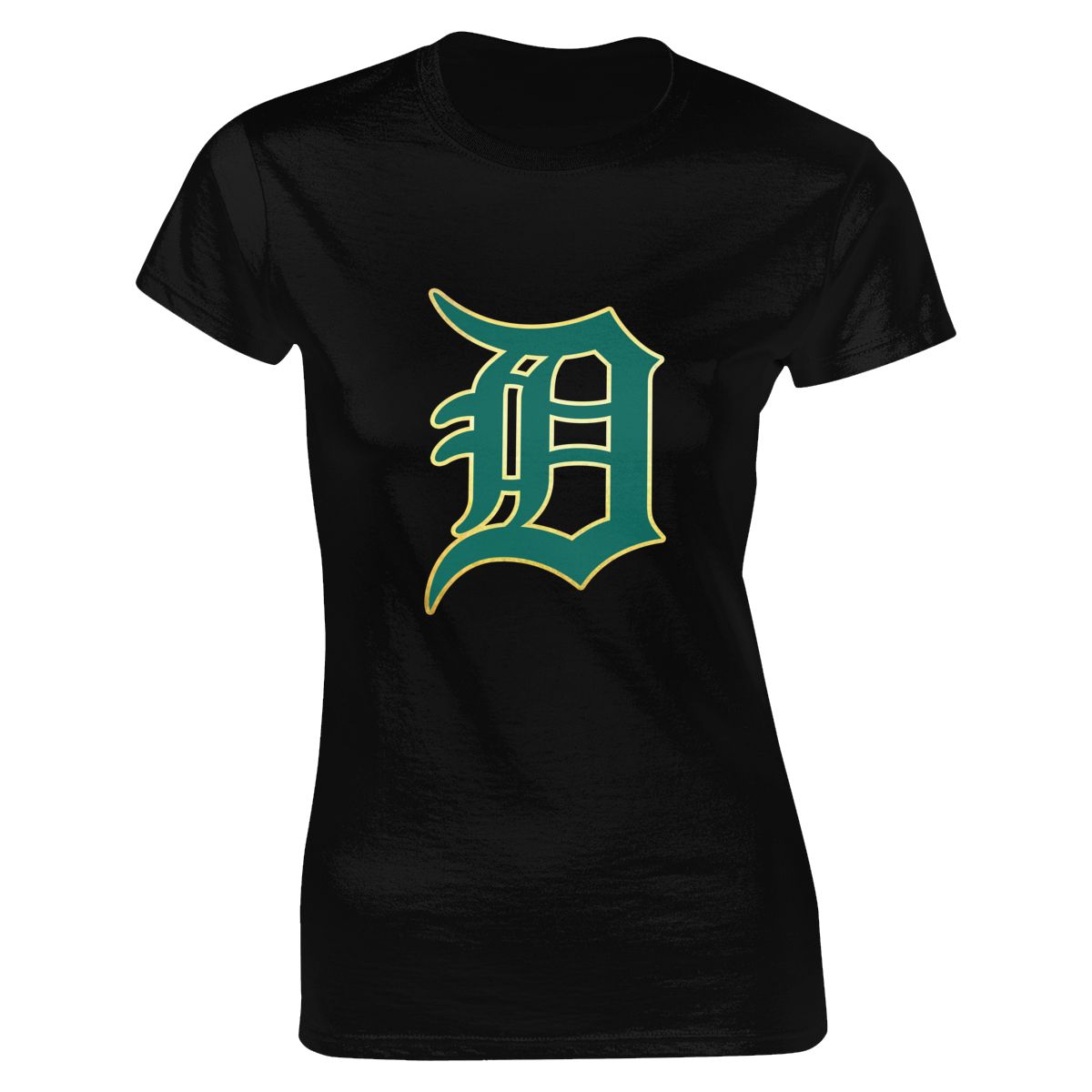 Detroit Tigers St Patrick's Day Women's Classic-Fit T-Shirt
