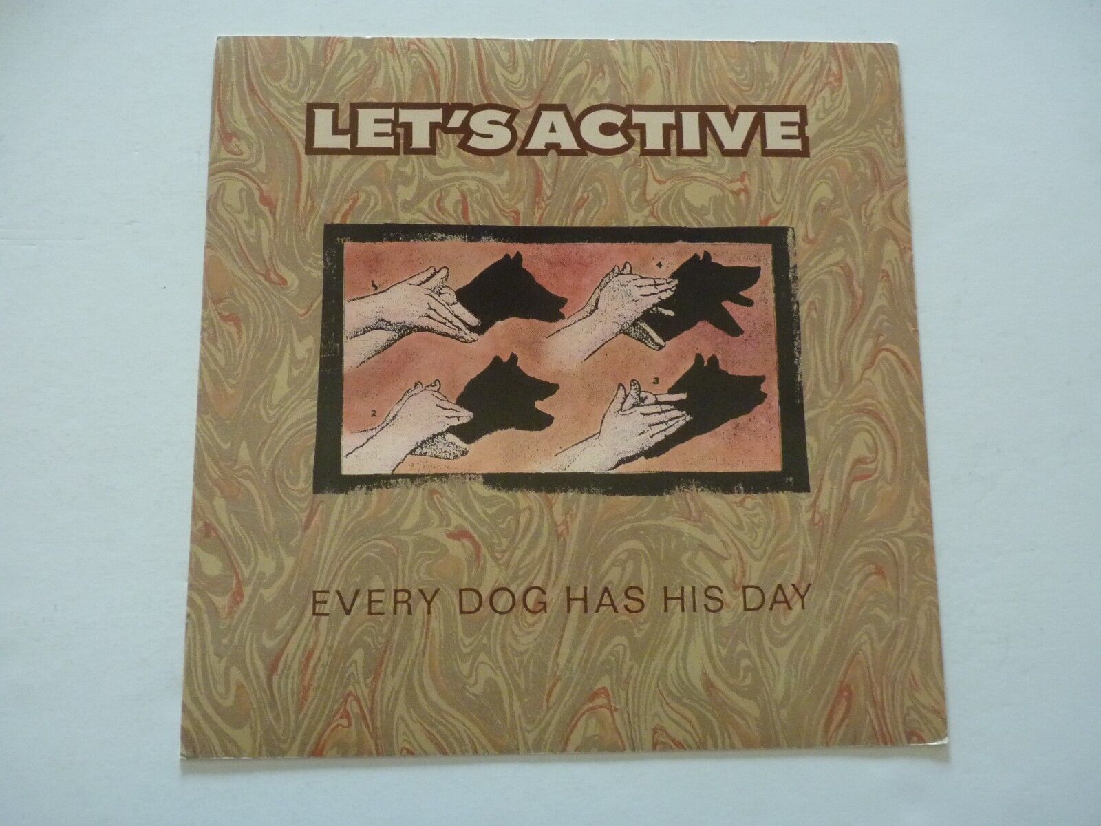 Let's Active Every Dog Has His Day Promo LP Record Photo Poster painting Flat 12x12 Poster